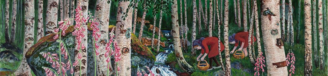 Nikolai Astrup (1880-1928), Revebjeller, ca. 1920.