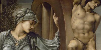 Edward Burne-Jones: «Lykkens hjul / The Wheel of Fortune» (1875)   Eier: Musée d'Orsay, Paris   