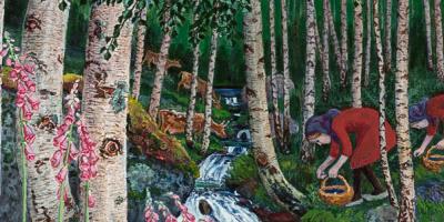 Nikolai Astrup (1880-1928), Revebjeller, ca. 1920.